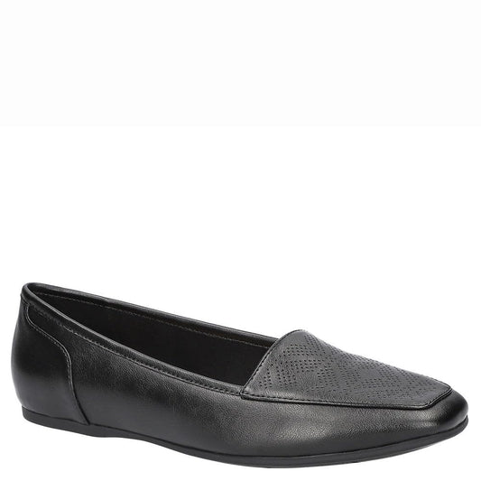 Easy Street Womens Thrill Perf Sneaker Black 7 Wide