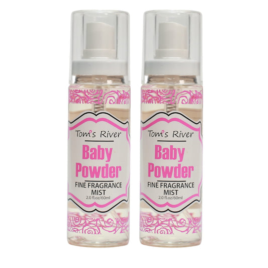 Infinix Baby Fresh Powder Fine Fragrance Mist - 2 fl oz/60ml - Pack of 2 Body Spray for Women Gentle and Long Lasting Perfume for Men & Women For Daily Use